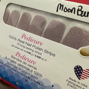 Color Street Pedicure Nail Polish Strips *Moonburst*
